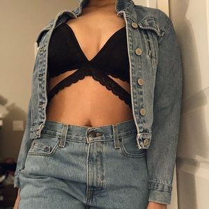 Gilly Hicks Black Lace Bralette